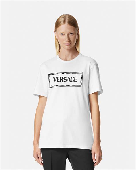 versace 90s vintage logo t-shirt